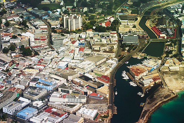 File:Aerial view of Bridgetown Barbados.jpg - Wikimedia Commons