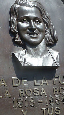 Aida Lafuente Denkmal