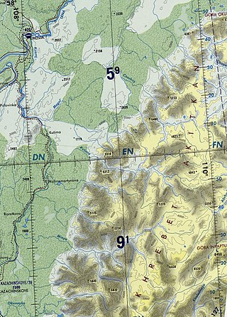 <span class="mw-page-title-main">Akitkan Range</span> Mountain range in Buryatia