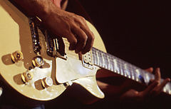 Fingerpicking guitar Al Di Meola guitar in Utrecht, Netherlands.jpg