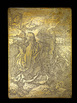 Albrecht Dürer - Beispiel aus der Kunstgeschichte zur Radierung: Christus am Ölberg