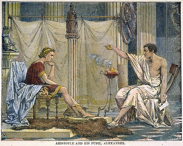Aristoteles und Alexander der Große