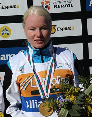 <span class="mw-page-title-main">Aleksandra Frantseva</span> Russian para-alpine skier