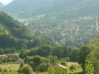 <span class="mw-page-title-main">Allevard</span> Commune in Auvergne-Rhône-Alpes, France