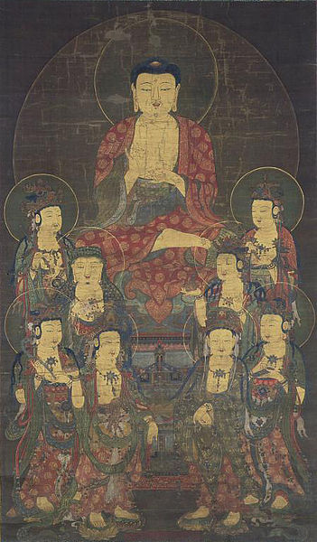 File:Amitabha with Eight Great Bodhisattvas (Asian Art Museum, San Francisco).jpg