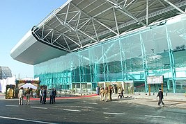 Amritsar Airport Entrance.jpg