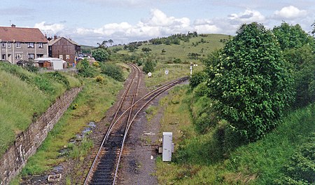 Annbank station site geograph 3233133 by Ben Brooksbank