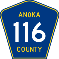 Anoka County 116.svg