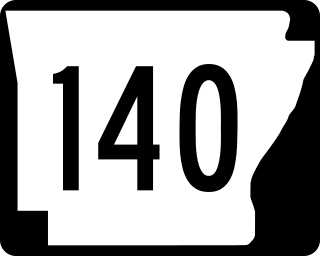 <span class="mw-page-title-main">Arkansas Highway 140</span> Highway in Arkansas
