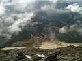 Aufstieg und Talblick vom Gipfel des Plattkofels - panoramio.jpg 2 048 × 1 536; 1,12 MB