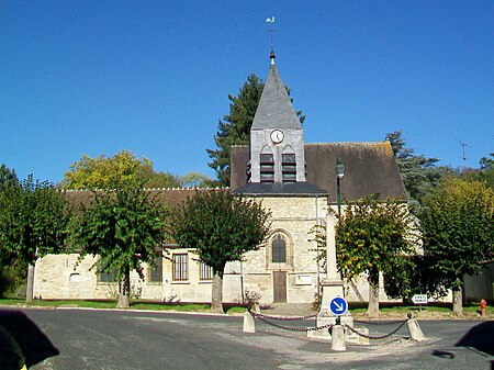 Aumont en Halatte (60), église Saint Gervais et Protais