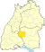 Карта розташування району Цоллернальб