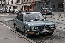 520i (1986), prise en juillet 2018