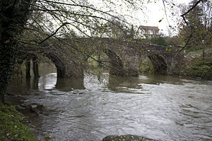 Pont médiéval (vue aval).