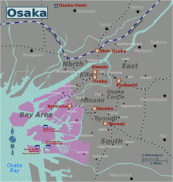 Osaka Bay - Placering
