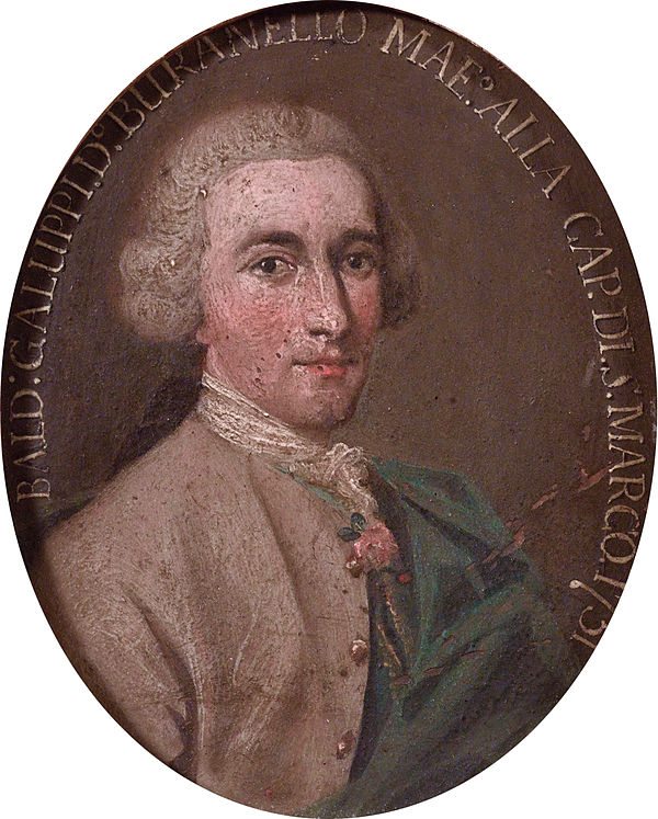 Galuppi by a Venetian artist, bearing date 1751