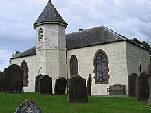 Balmaghie Church. Not much of the original building survives. Balmaghie Church.jpg