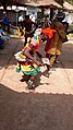 Bamaya dancer in Tamale