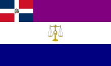Bandera del Poder Judicial-Suprema Corte de Justicia República Dominicana.svg