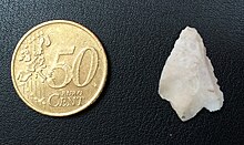 Arrowhead found Dalkey island 2012