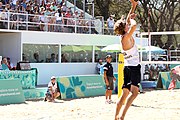 Deutsch: Beachvolleyball bei den Olympischen Jugendspielen 2018; Tag 8, 14. Oktober 2018; Mädchen, Achtelfinale – Mexiko-China 0:2 (15–21/16–21) English: Beach volleyball at the 2018 Summer Youth Olympics at 14 October 2018 – Girls Round of 16 – Mexico-China 0:2 (15–21/16–21)