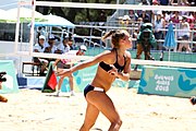 Deutsch: Beachvolleyball bei den Olympischen Jugendspielen 2018; Tag 9, 15. Oktober 2018; Mädchen, Viertelfinale: Italien-China 2–0 (21–16/21–9) English: Beach volleyball at the 2018 Summer Youth Olympics at 15 October 2018 – Girls Quarterfinals: Italy-China 2–0 (21–16/21–9)