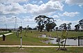 English: Looking towards Clarkes Road over a small reserve in en:Brookfield, Victoria