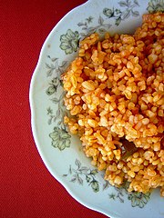 Assiette de boulghour