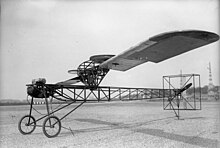 Flughafen Berlin-Tempelhof, Modell des Zaschka-Rotationsflugzeuges (1928), Aufnahme aus dem Bundesarchiv, Fotograf: Georg Pahl