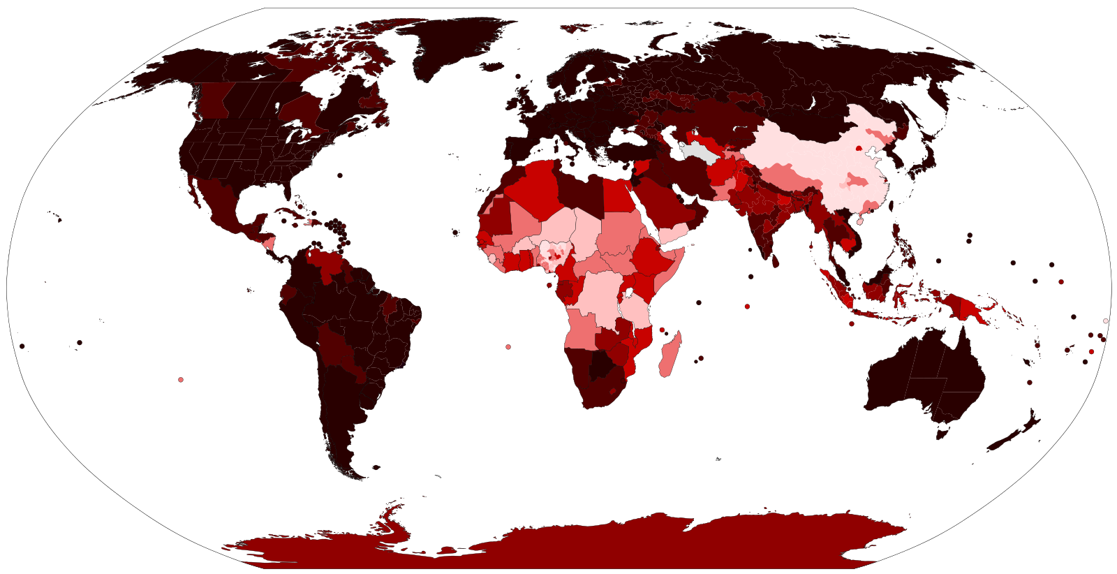 Статистика заражения коронавирусом в мире на 24 июня