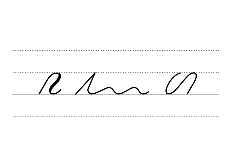 File:C DEK Deutsche Einheitskurzschrift - Verkehrsschrift - am ebenen Weg.svg