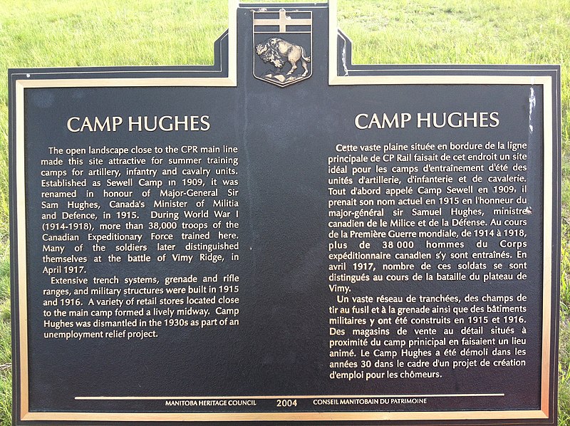 File:Camp Hughes Designation Sign.jpg