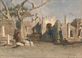Carl Haag The Mohamedan Cemetery near Boolak 1874.jpg