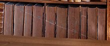 Cave Beck's fore-edge shelfmark system Cave Beck's fore-edge shelfmark system.jpg