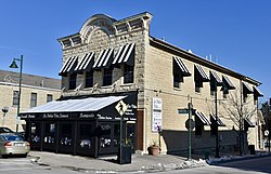 Charles Fruhauf Building, 107 Stephens, Lemont, Illinois.jpg