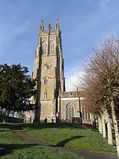 The tower of St Hieritha's Church is, in the opinion of many, unsurpassed in design and proportion among English village churches.[4]