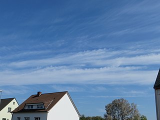 Cirrus castellanus cloud