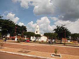 Vista da igreja matriz