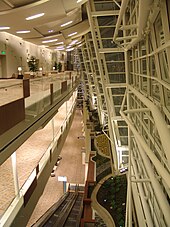 View from the convention center's third floor, 2009 Convention Center 9.jpg