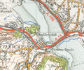 Mapa de Conwy de 1947