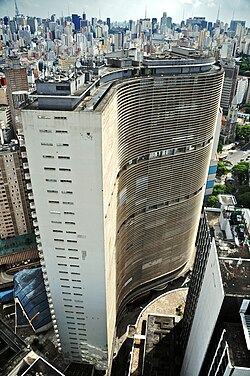 Копан в центъра на Сао Пауло.