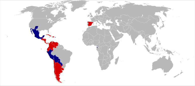 Liste Des Pays Ayant Lespagnol Pour Langue Officielle