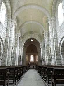 Foto del interior de la iglesia.