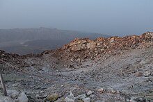 Cráter del Teide.