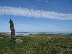 A Menhir de Cruester cikk szemléltető képe