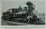 Miniatuur voor Bestand:D&amp;RG 225, Class 60, C-16, photo from Baldwin Magazine, ca 1883.jpg