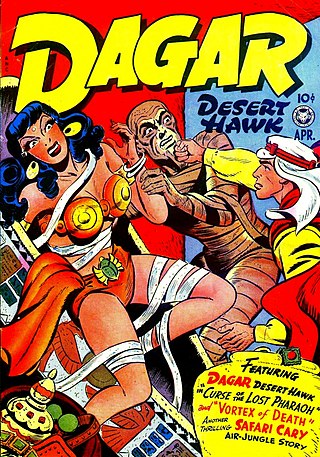 <span class="mw-page-title-main">Dagar, the Desert Hawk</span> Comics character
