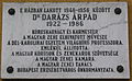 Dr. Darázs Árpád, Dózsa György út 68.