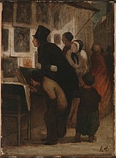 Daumier - Tulostuksen amatööri, n.  1855.jpg