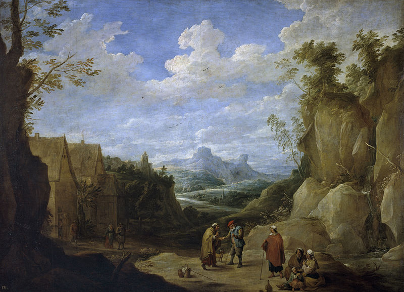 File:David Teniers (III) - Landscape with gypsies.jpg